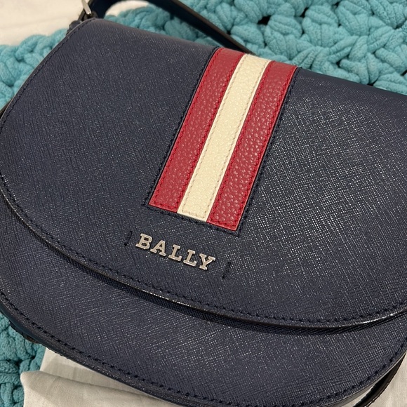 Bally | Supra MD 17 Crossbody - Blue/ Red Stripe - Picture 6 of 10